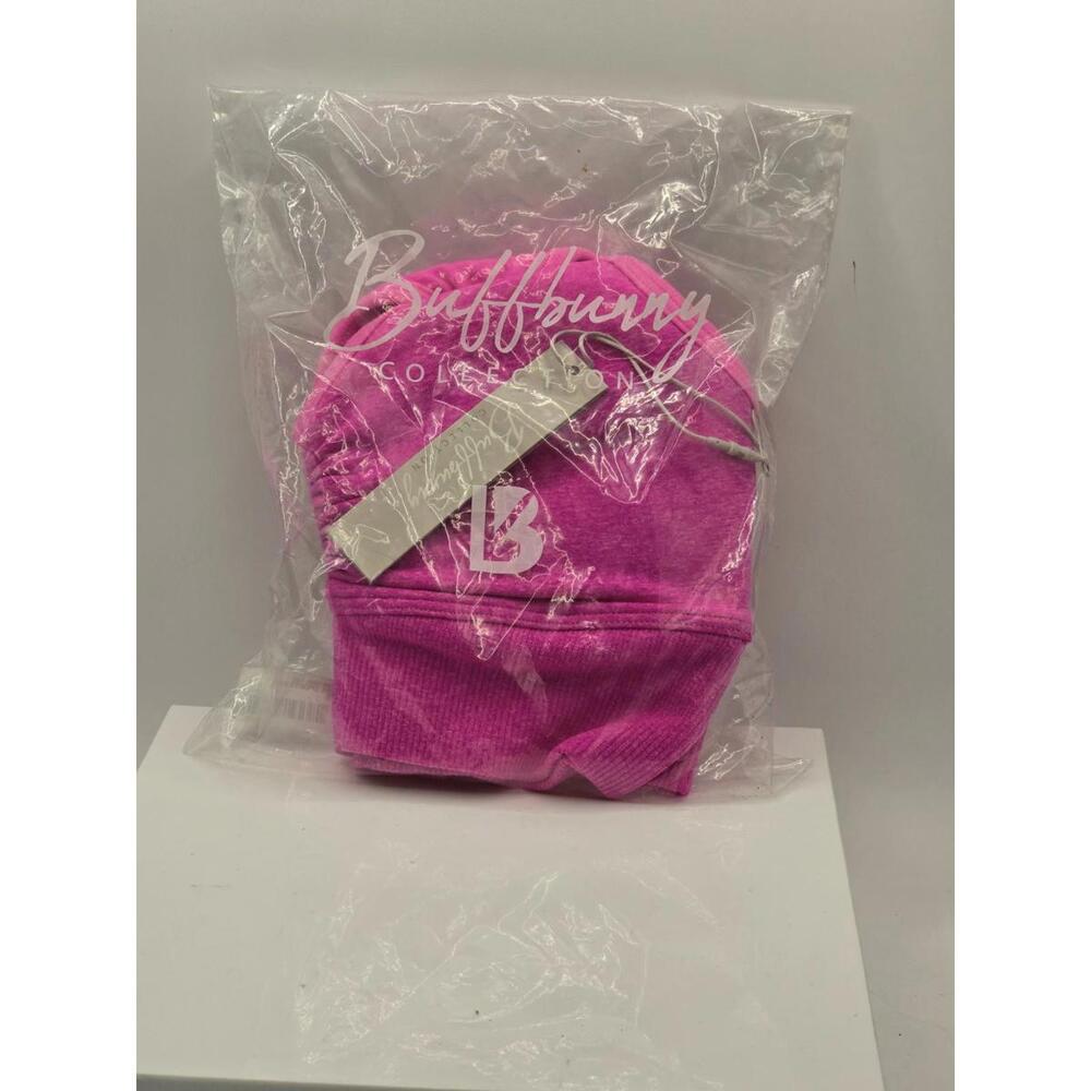 Buff Bunny Halter Seamless Sports Bra Women’s XS Hot Pink Ombré NWT